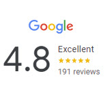 The Log Cabin Motel has 191 excellent reviews on Google